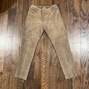 Joyfolie suede effect leggings
